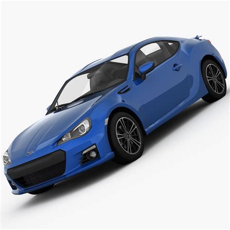 Subaru Brz Modelo D Max Obj Fbx Ds Free D