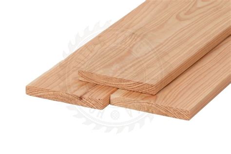 Lariks Douglas Tuinplank 18 140 Mm Geschaafd Met Ronde Hoek