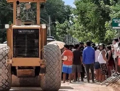 Una Aplanadora le Pasó por Encima a Niño de 13 Años enYucatán