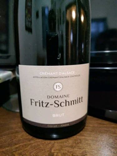 Fritz Schmitt Cr Mant D Alsace Brut Vivino Canada