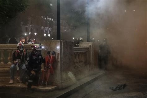 Fotos Y Videos De La Marcha Nacional Decenas De Manifestantes Llegaron Hasta La Plaza San