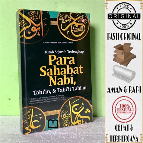 Jual Buku Kitab Sejarah Terlengkap Para Sahabat Nabi Tabiin Tabiit