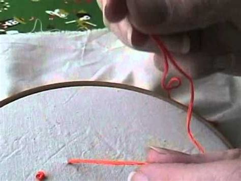 How To Stitch A French Knot Video Shiny Happy World French Knot