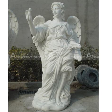 angel with Jesus object statue - Arturban Statue