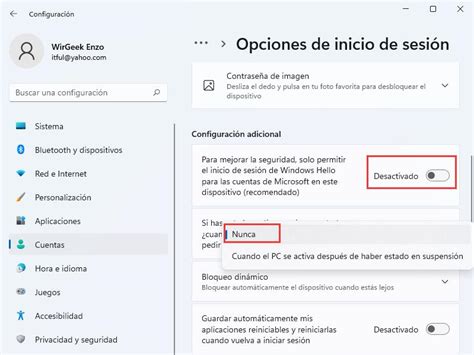 Inicio De Sesión Automático De Windows 11 Sin Contraseña Ni Pin Pc Ahora