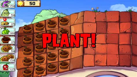 Plants Vs Zombies Persistent Zombies In Rooftop YouTube