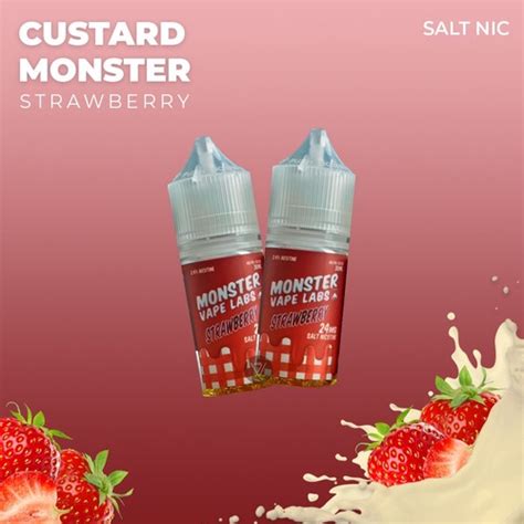 Jual Monster Vape Labs Strawberry Jam 100ml 3 Mg Shopee Indonesia