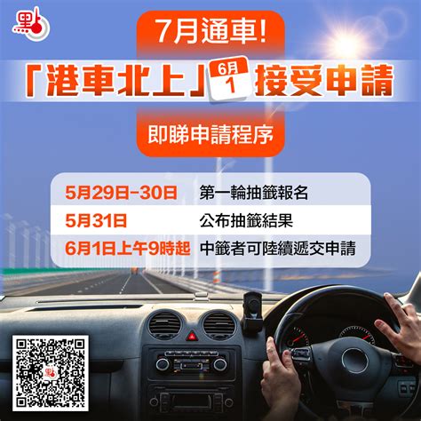 7月通車！「港車北上」6·1接受申請 即睇申請程序 港聞 點新聞