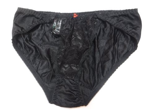 Vtg Soft Sexy Lace Front Bikini Panties By Carnival S Gem