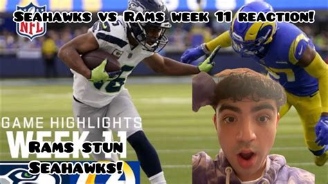 Rams Stun Seahawks Seattle Seahawks Vs Los Angeles Rams 2023 Week