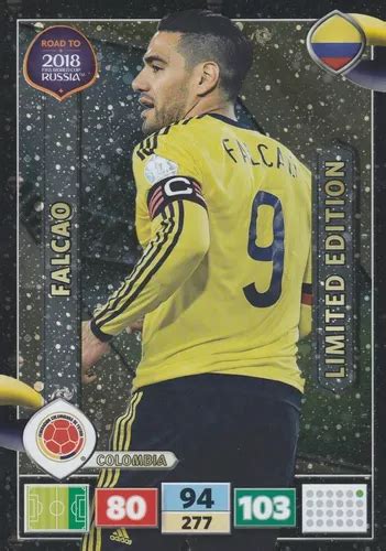 Carta Adrenalyn Xxl Falcao Limited Edition Road Rusia Cuotas sin interés