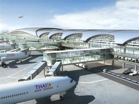 Suvarnabhumi International Airports Sat Thailand