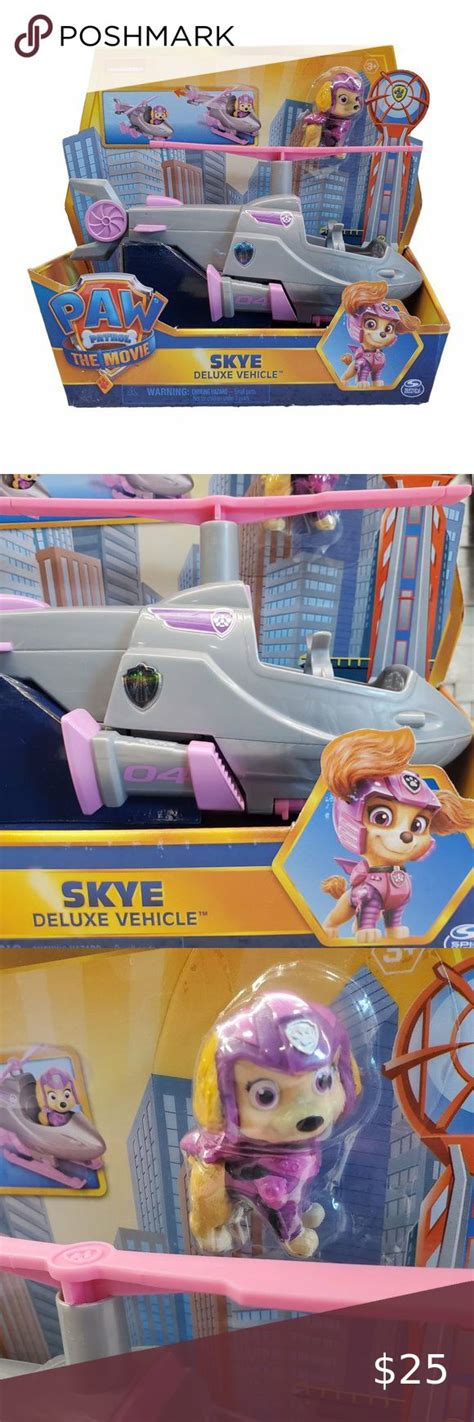 Paw Patrol Skye Deluxe Vehicle Paw Patrol The Movie Skye Helicopter Skye Paw Patrol Paw