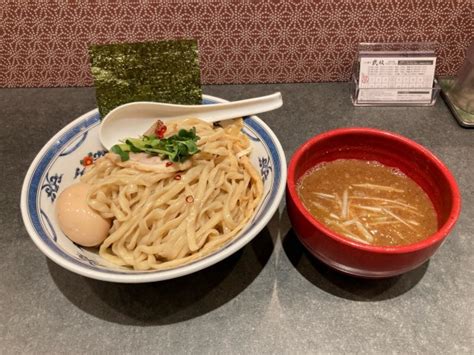 『鶏魚介つけ麺大盛り無料味玉トッピング』つけ麺や 武双のレビュー ラーメンデータベース