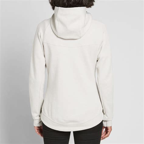 Nike Tech Fleece Zip Hoody W Light Bone Heather And Black End