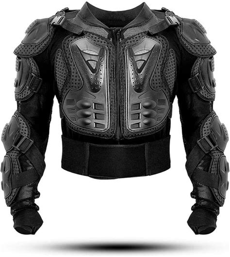 Amazon fr Veste Armure Moto Armure Complète du Corps Blouson Motard