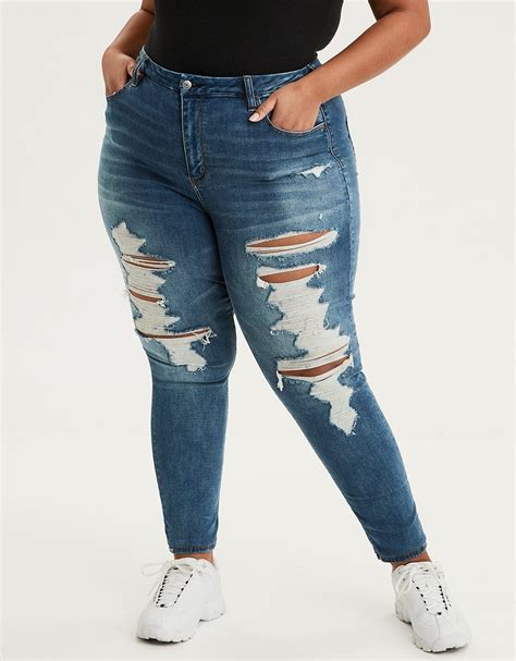 American Eagle Ne X T Level Curvy Super High Waisted Jegging