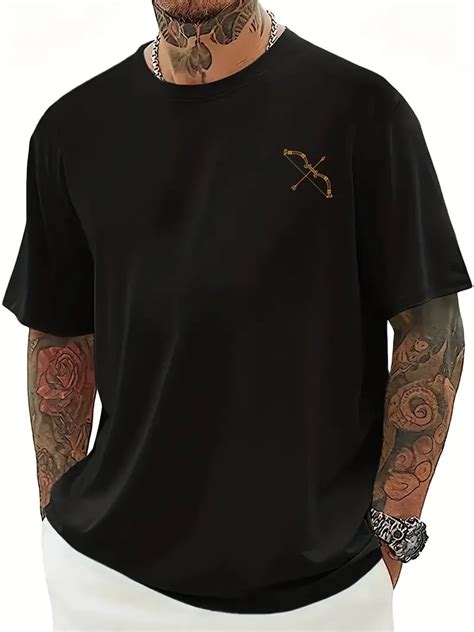 Mens T Shirt Oversized Constellation Sagittarius Graphic Temu Netherlands