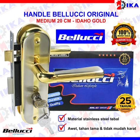 Jual Kunci Pintu Tanggung Bellucci Asli Handle Sedang Bellucci Kunci