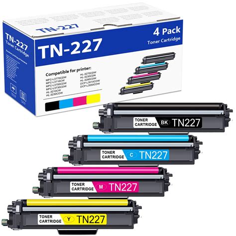 Amazon Tn High Yield Toner Cartridge Pack Tn Tn Bk C M