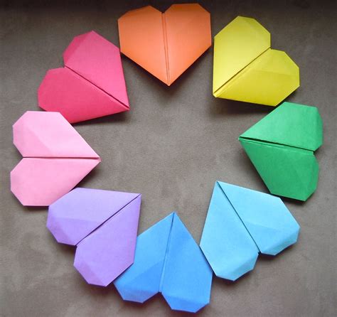 Origami Heart Garland | Hiragana Mama