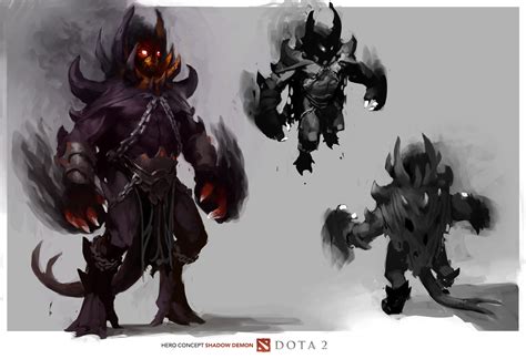 Shadow Demon Concept Artwork - DOTA 2 Game Wallpapers Gallery