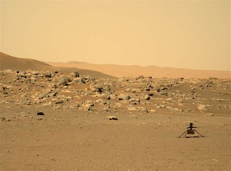 Nasas Ingenuity Helicopter Sets An Altitude Record On Mars