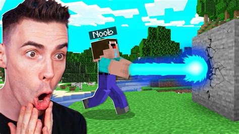 NOOBEK POKAZAŁ NAM SWOJE SUPERMOCE w Minecraft YouTube