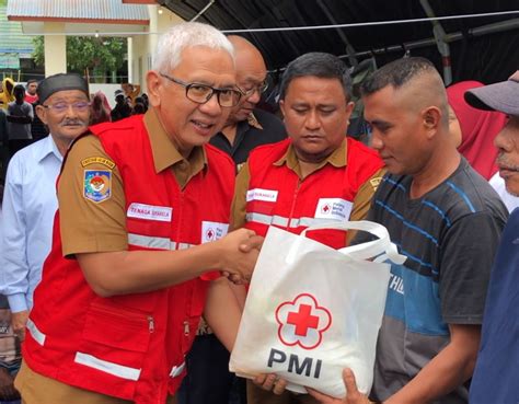 Posko Pelayanan Kesehatan Pmi Gorontalo Resmi Beroperasi Di Tilango