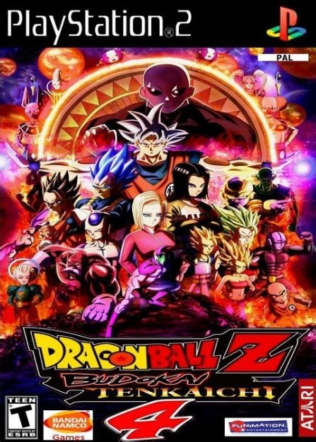 Dragon Ball Z Budokai Tenkaichi 4 Beta V8 Ps2