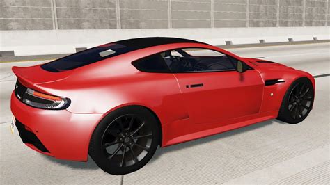 BeamNG Drive Aston Martin Vantage 2013 Car Show Test Drive Crash