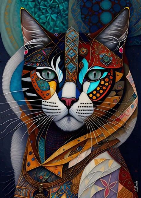 Karol Arts Num Riques Par L Roche Artmajeur Chat G Om Trique