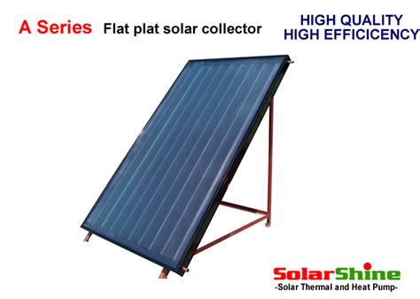 Anti Corrosion Flat Plate Solar Thermal Collector For Solar Hot Water System Solar Water