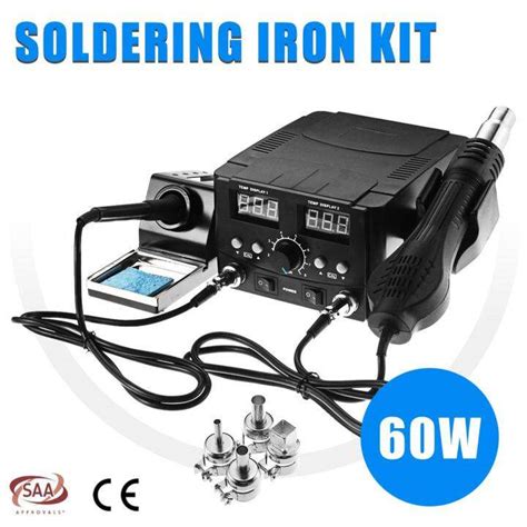In Digital Hot Air Rework Soldering Station Soldering Iron Solder Rework Station Smd