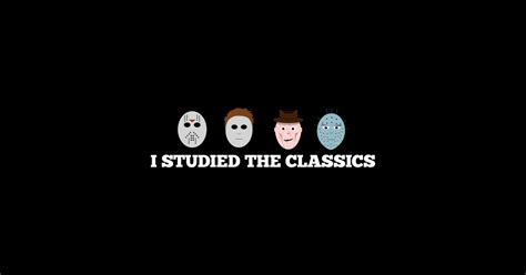 Classic Horror Icons - 80s Horror - Sticker | TeePublic