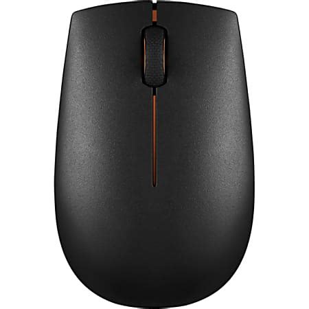 Lenovo 300 Wireless Compact Mouse Laser Wireless Radio Frequency Black