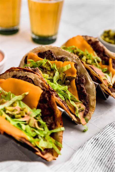 Big Mac Tacos Smash Burger Tacos Viral Recipe Cravings Journal