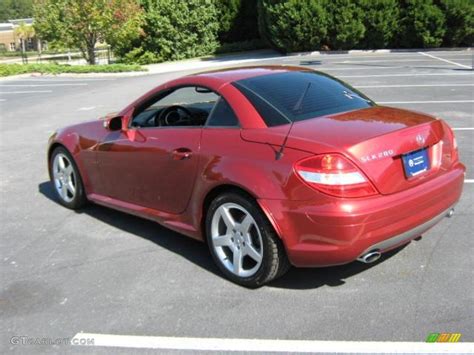 2006 Firemist Red Metallic Mercedes Benz SLK 280 Roadster 20875046