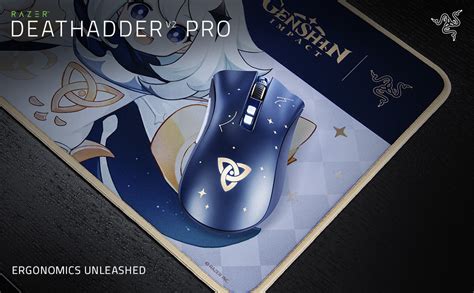 Razer Deathadder V2 Pro Ergonomic Wireless Gaming Mouse Genshin