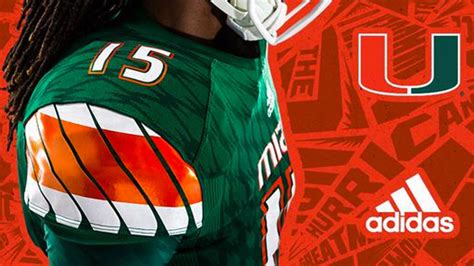 Miami, Adidas release new Hurricanes football jerseys, uniforms ...