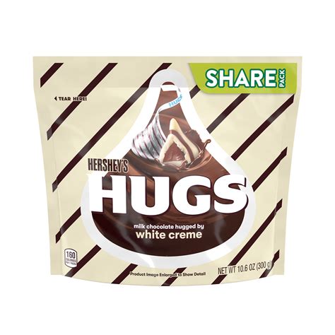 Hershey Kisses Hugs share pack 300g