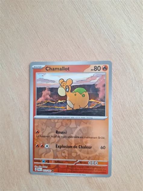 CARTE POKÉMON REVERSE Chamallot 011 091 PAF SV4 5 Destinées De Paldea