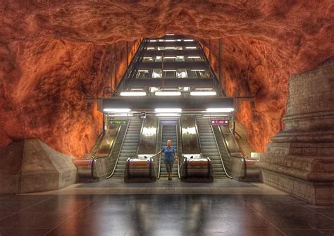 The Very Very Cool Subway System In Stockholm We Spent Hours Exploring