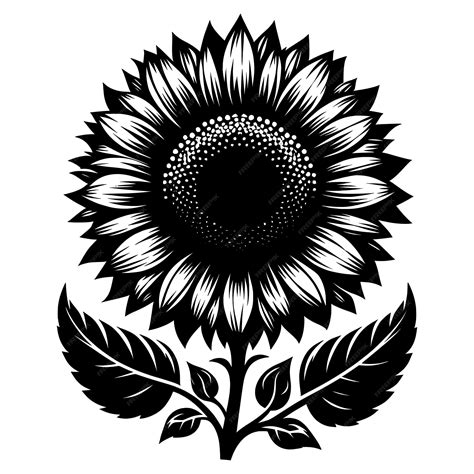 Girasol Svg Girasol Cricut Girasol Clipart Girasol Cortado Archivo De