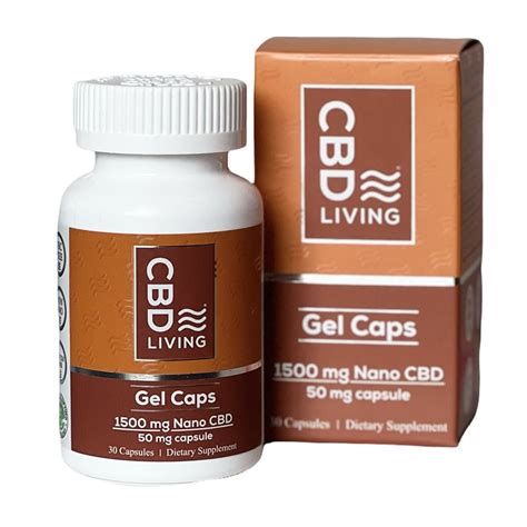 Cbd Living Gel Capsules Nano Cbd 30ct Cbd Jubilee