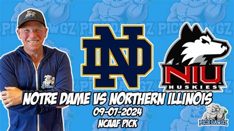 Notre Dame Vs Northern Illinois 9 7 24 College Football Picks