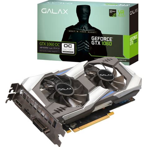 PLACA DE VIDEO GALAX GEFORCE GTX 1060 OC - Retirada Peças | Shopee Brasil