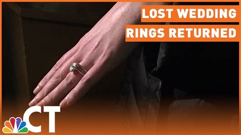 Lost Wedding Rings Returned To Couple NBC Connecticut YouTube