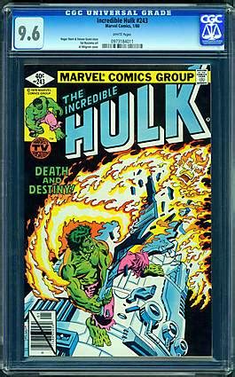 ComicConnect INCREDIBLE HULK 1962 99 243 CGC NM 9 6