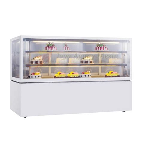 Jual Rectangular Cake Showcase Gea Mm V Jaya Agung Mesin